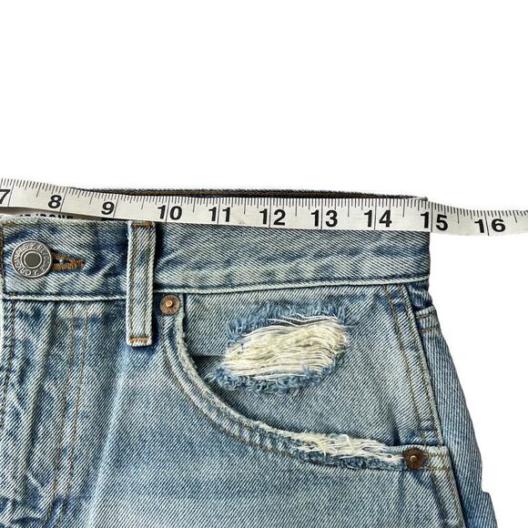 New Women’s RE/DONE Mid Rise Split Skirt Size 26 - Picture 11 of 12